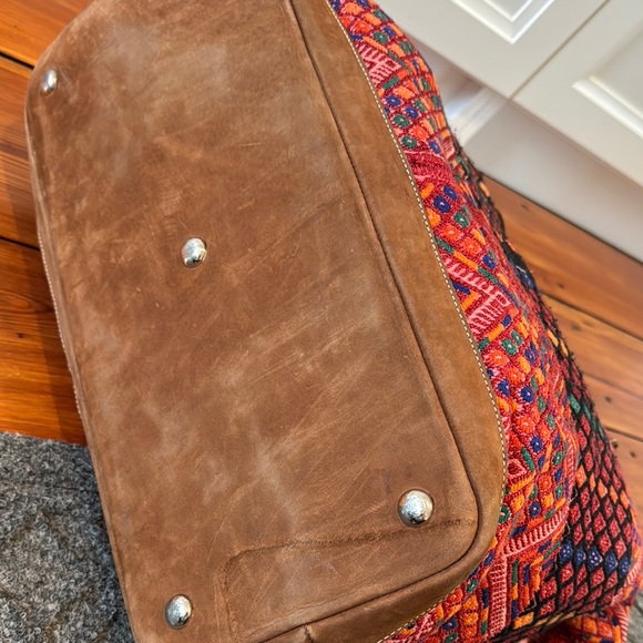 Embroidered Multicolor Tote Bag - Picture 4 of 4